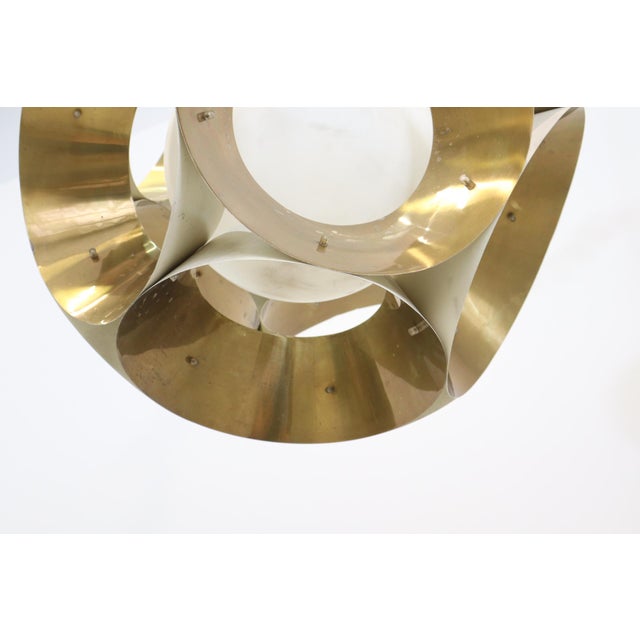 Mid-Century Modern Pendant Lamp by Angelo Lelii for Arredoluce, 1963 For Sale - Image 3 of 18