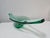 Green Large Green Murano Glass Bowl Shaped as Gondola, Italy, 1970s For Sale - Image 8 of 10