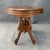 Victorian 19th Century Solid Walnut Oval Accent Table For Sale - Image 3 of 12