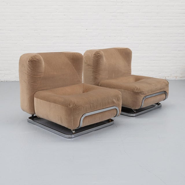 Mid-Century Modern Lounge Chair from IPE, Italy, 1970s For Sale - Image 3 of 18