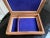 Mid 20th Century Vintage Carved Wood Humidor Box For Sale - Image 10 of 12