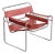 Italian-Made Armchair Inspired by Marcel Breuer Äôs Iconic Wassily Design, 1960s For Sale