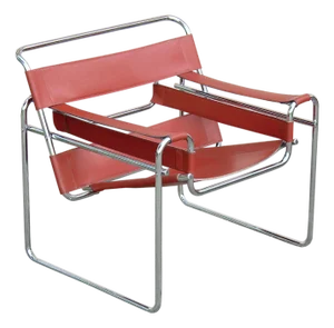 Italian-Made Armchair Inspired by Marcel Breuer Äôs Iconic Wassily Design, 1960s