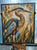 Gilded Serenity A graceful heron rises against a luminous tapestry of gold, amber, and sapphire. Reflective, glasslike...