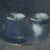 Still Lifes of Teacups and Pots, 1980s, Oil on Canvases, Set of 2 For Sale - Image 10 of 13