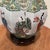 Alabaster Antique Chinese Porcelain Ginger Jar With Molded Raised Eight Immortals on Wood Base For Sale - Image 8 of 12