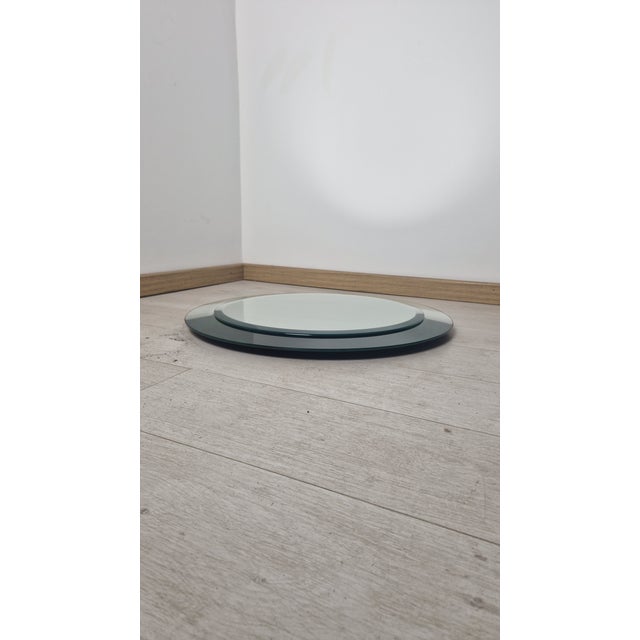 1960s Mirror Turin Three Glasses from Cristal Art , 1970s For Sale - Image 5 of 10