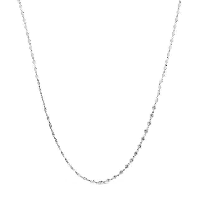 This exquisite necklace, masterfully crafted from .925 sterling silver, elegantly encapsulates both brilliance and grace....