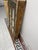 Vintage 6-Pane Reclaimed Window Mirror With Original Hardware For Sale - Image 9 of 11