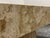 Travertine Reverse Bevel Coffee Table, Vintage For Sale - Image 9 of 12