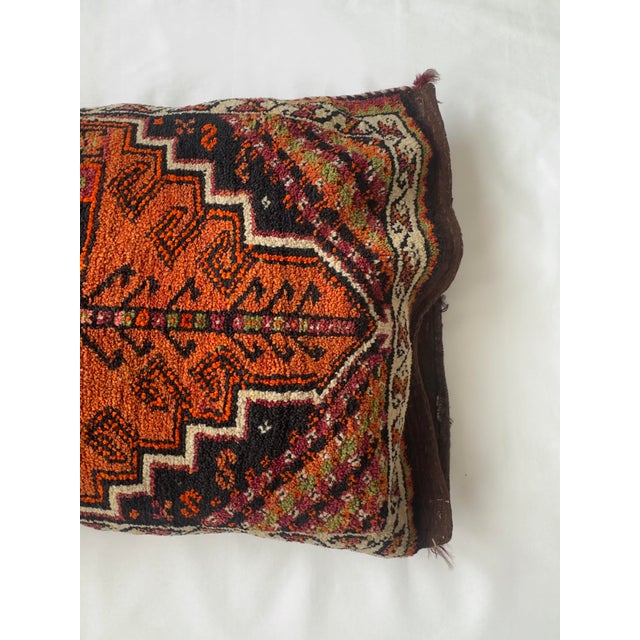 Set of 2 Early 20th Century Turkish Harput Rug Cushion Pillow Covers For Sale - Image 13 of 17