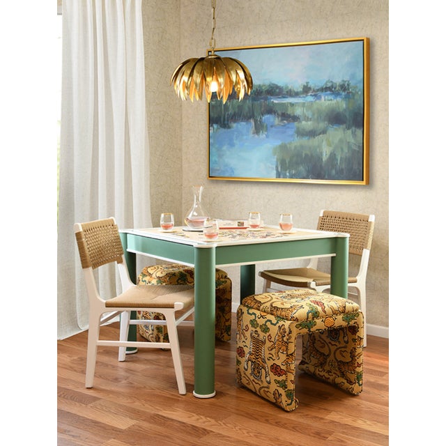 New special order item. Not vintage. The Jackie Game Table brings sophisticated fun to any room with its striking two-tone...
