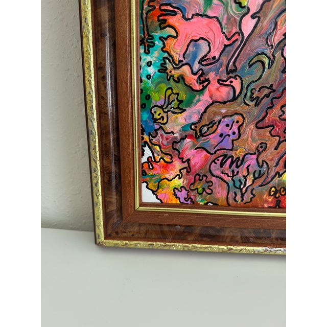 "Wonder Tangle I" is an original acrylic painting by contemporary artist Serg Graff, created in Florida in 2026. This...