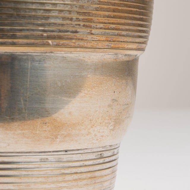 Mid 20th Century France Art Deco Silver Ice Bucket For Sale - Image 10 of 14