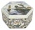 Vintage Ceramic Trinket Box Flowers Windmill Holland Signed Hand Painted Delft Polychrome For Sale