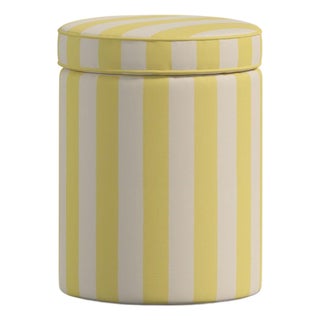 Citron Aurora Ottoman by Ceraudo For Sale
