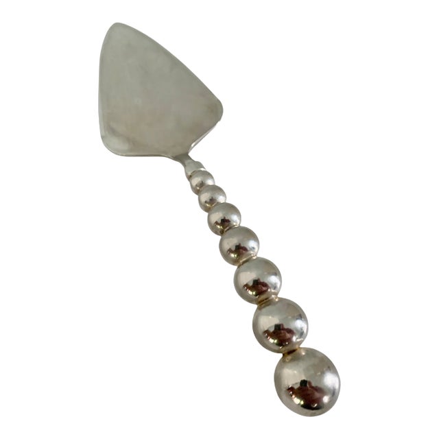 Modern Silver Plate Cake or Pastry Server For Sale