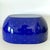 1960s Mid Century Modern Ampleur Ejiry Blue Oval Enamel Bowl W White Diamonds For Sale - Image 9 of 10