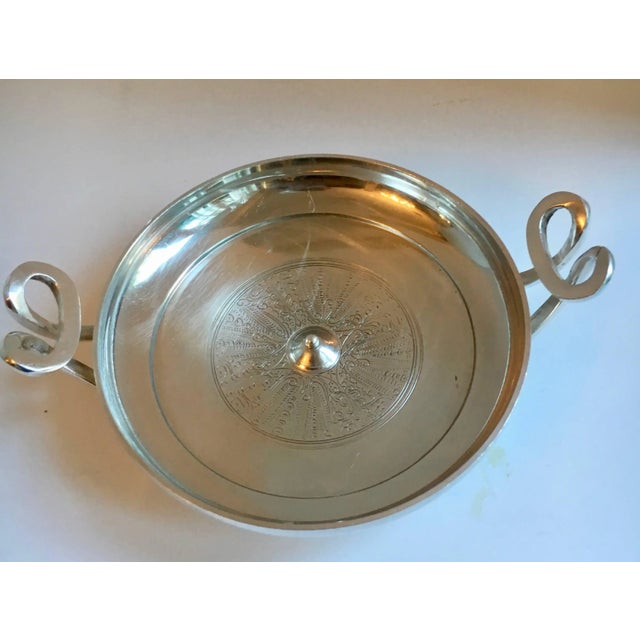 Silver plate Greek kylix bowl - for the Metropolitan Museum of Art by Gorham - a beautiful decorative or practical bowl...