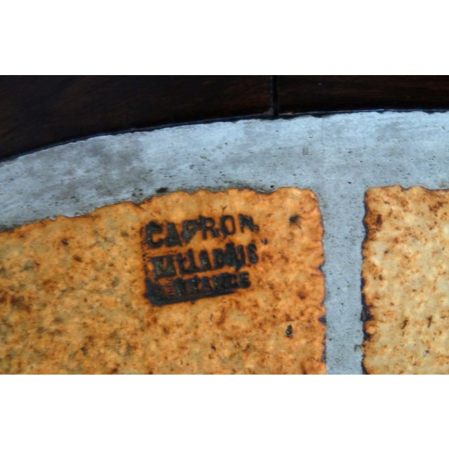 Herbier Coffee Table by Roger Capron for Vallauris, 1970s For Sale - Image 11 of 15