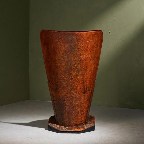 Postmodern Postmodern Steel Side Chair, Italy For Sale - Image 3 of 10