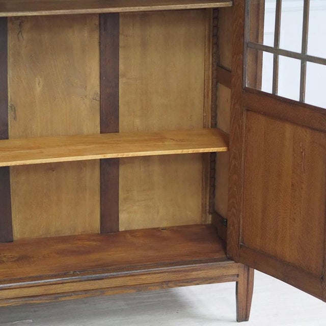Antique Gründerzeit Display Cabinet with Mullioned Glass, 1890s For Sale - Image 16 of 18