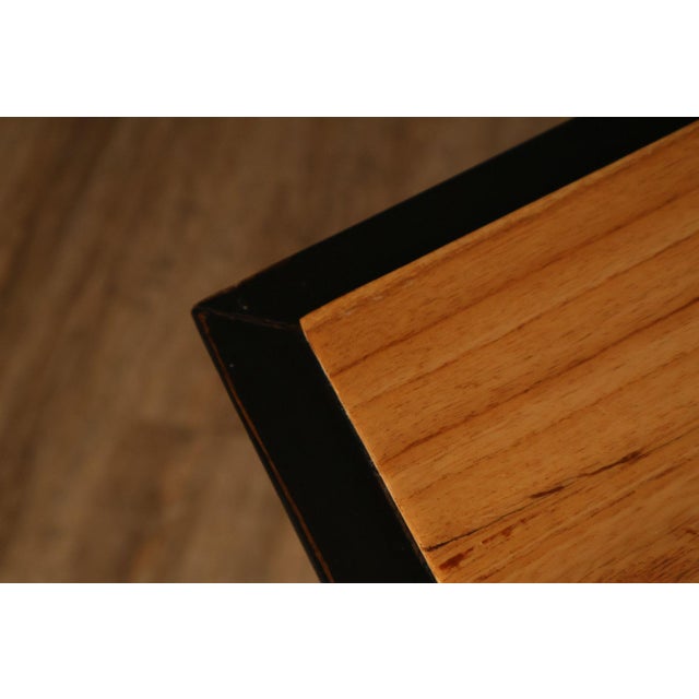French Colonial Style Butcher Block Kitchen Island For Sale - Image 15 of 18