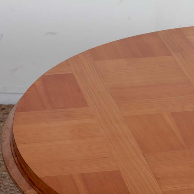 Wooden Coffee Table in the style of Charles Dudouyt, 1940s, in Good conditions. Designed 1920 to 1949