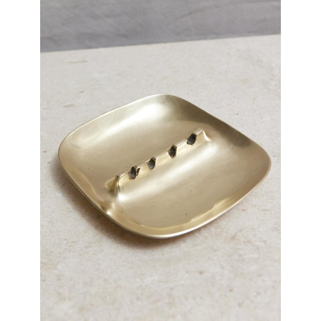 Mid 20th Century 1960's Brass Ash Tray For Sale - Image 5 of 9