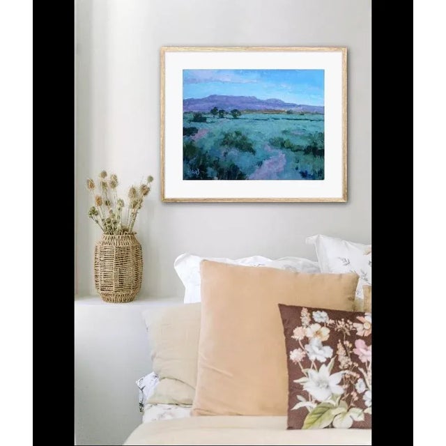 Modern Impressionist Southwestern Desertscape Oil Painting by L Haas For Sale In Reno/Lake Tahoe - Image 6 of 7