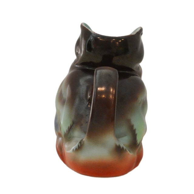 1900 - 1909 Circa 1900 Royal Bayreuth Bavaria Figural Mallard Duck Porcelain Creamer Pitcher For Sale - Image 5 of 8