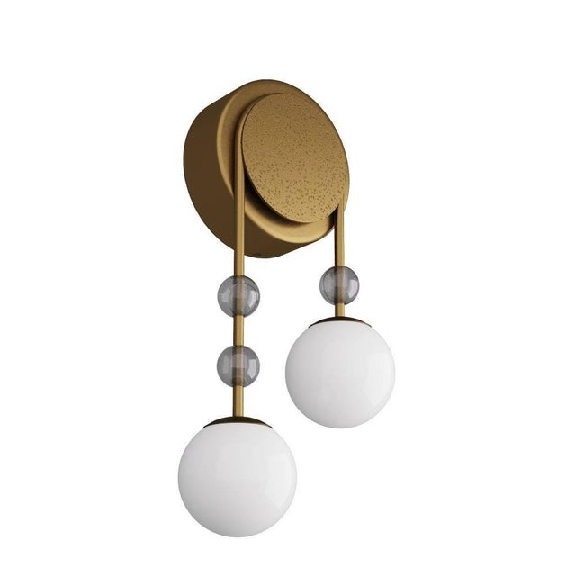 2020s Arteriors Home Beverly Sconce, Left For Sale - Image 5 of 9