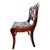 This vintage Regency Duncan Phyfe style dining chair features a harp back or back design. It appears to be crafted from...