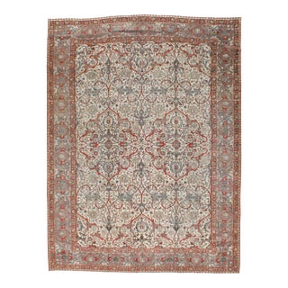 Galerie Shabab Collection Early 20th Century Persian Tabriz Carpet For Sale