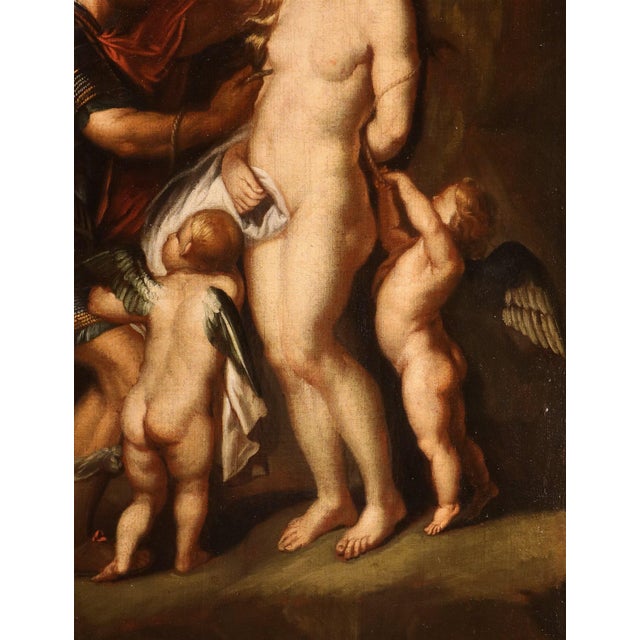17th Century Theodoor Van Thulden, Perseus Freeing Andromeda, 1660, Oil on Canvas, Framed For Sale - Image 5 of 15