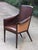 Mexican Leather Hide Armchair After Jean-Michel Frank by Hickory Chair For Sale - Image 3 of 10