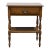 Ethan Allen Heirloom Nutmeg Maple Colonial Early American 22" Tiered Nightstand 10-5326 For Sale