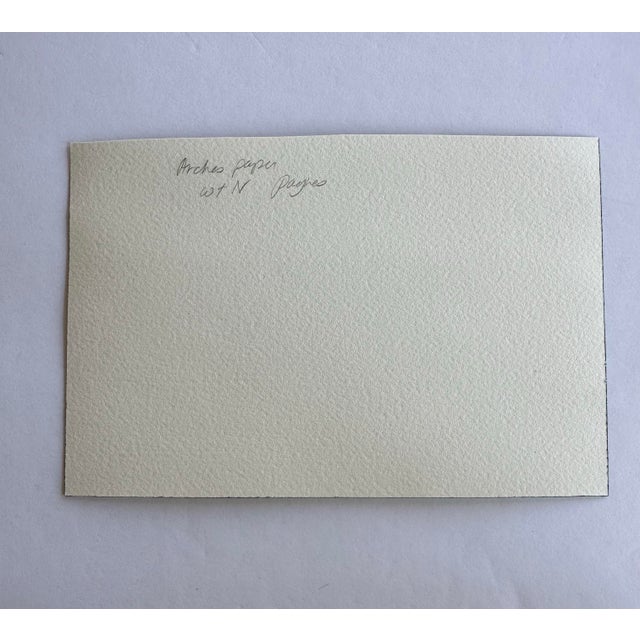 Contemporary Original Watercolor Seascape “Fish Festival” For Sale - Image 3 of 3