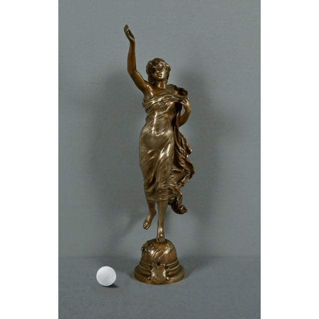 Gaudez, The Morning Star, Late 19th Century, Bronze For Sale - Image 4 of 18