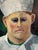 Floss Romm Dworkin Toque Wearing Chef's Portrait Painting, 1991, Yes, Chef! For Sale - Image 9 of 15