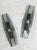 Mid-Century Modern Italian Veca Grey Smoked Glass Wall Sconces by Fontana Arte, 1970s, Set of 2 For Sale - Image 9 of 10