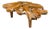 Andrianna Shamaris Single Slab Live Edge Coffee Table For Sale