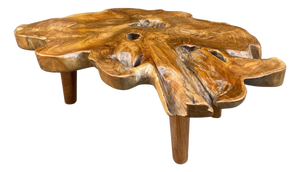 Andrianna Shamaris Single Slab Live Edge Coffee Table