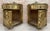 French Pair of Louis XVI Style Bronze Demilune Cabinets, 20th Century For Sale - Image 3 of 18