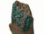 Vintage Naturalistic Scholars Rock Sculpture Dark Green Stone Cicada Accent For Sale - Image 13 of 15