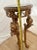 Gold 1970s Neoclassical Revival Empire Style Plant Stand Pedestal Griffins Paw Feet Tripod For Sale - Image 8 of 11