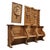Church pew with panels from 18th century Italy in the Baroque from the Mountain of Liguria in Italy. This stunning piece...