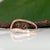 Earth-Mined Diamond Band Ring: Solid 14k Gold - Stackable Band Ring, Size 6.75 For Sale - Image 11 of 11