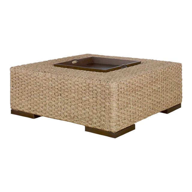 Havana Abaca Cocktail Table For Sale
