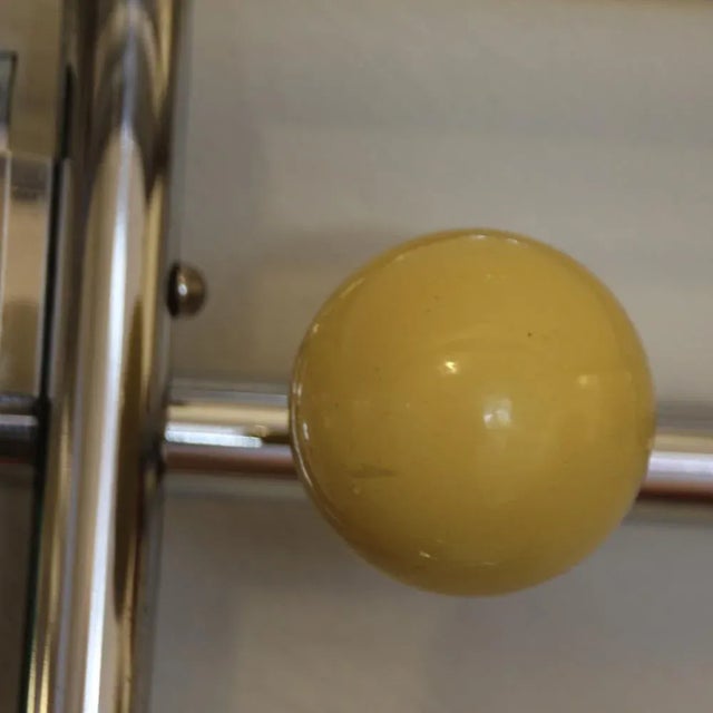 Art Deco French Coat Stand in Chromed Steel, 1940s For Sale - Image 11 of 13